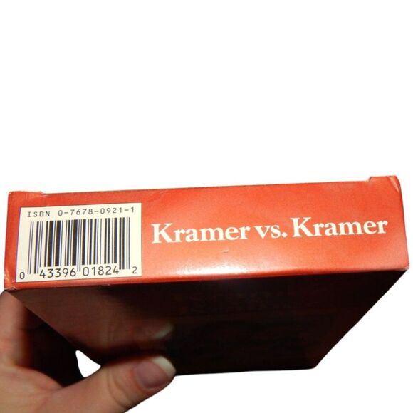 KRAMER VS. KRAMER vintage VHS in original paper case Dustin Hoffman - Picture 4 of 6